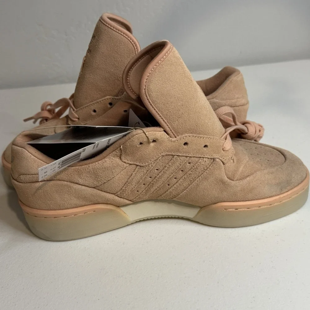Women's Adidas Rivalry Lux Low Pink Suede Sneakers JH7991 Size US 9 - Picture 12 of 16